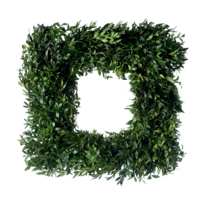 Square Boxwood Wreath